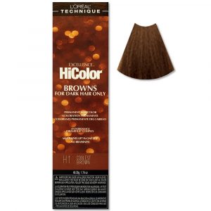 L’Oreal Excellence HiColor H1 COOLEST BROWN hair colour Dark Hair Only | Salon Express