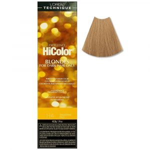 L’Oreal HiColor H4 SHIMMERING GOLD hair colour blonde for Dark Hair | Salon Express