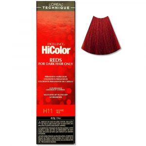 L’Oreal HiColor H11 INTENSE RED hair colour for Dark Hair | Salon Express