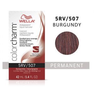 Wella Color Charm 5RV Burgundy Permanent Liquid Hair Colour | Salon Express