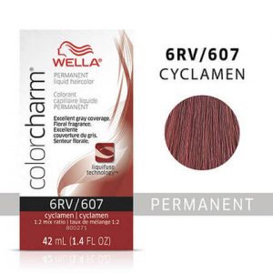 Wella Color Charm 6RV Cyclamen Permanent Liquid Hair Colour | Salon Express