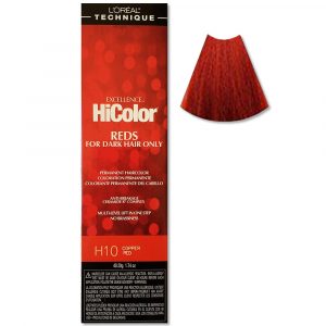 L’Oreal Excellence HiColor H10 COPPER RED Hair Colour for Dark Hair Only | Salone Express