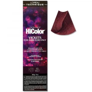 L’Oreal HiColor H20 Red Violets Hair Colour for Dark Hair | Salon Express