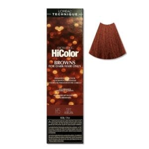 L'Oreal HiColor H5 Soft Auburn Hair Colour BROWNS For Dark Hair | Salon Express