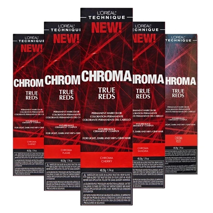 L’Oreal Chroma True Reds Permanent Hair Colour